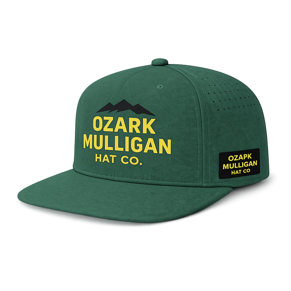 Ozark Mulligan Classic Rope Hat – Green & Yellow